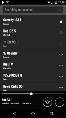 Radio U.S. android App screenshot 2